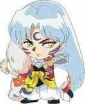 Inuyasha Sesshomaru PVC Keychain