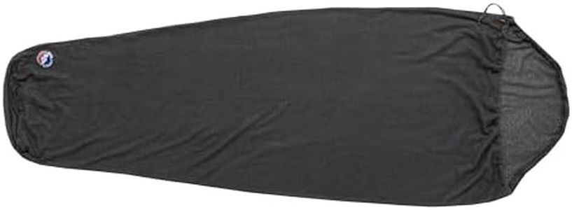 Big Agnes Alpha Direct Fleece Sleeping Bag Liner - Ultralight Backpacking Gear, Lightweight, Compact, Breathable, Regular