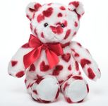 Bearington Lil' Cutie The Valentine's Plush, 14 Inch Teddy Bear Stuffed Animal