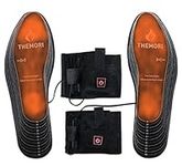 Heated Insoles, Thermal Soles, Battery-Operated with 3-Level Temperature Control, Size: 2–5.5 (Can Be Cut to Size)