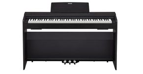 Casio PX-870BK, Black 88 Full-size weighted scaled hammer action tri-sensor keys