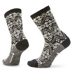 Smartwool Everyday Traditional Snowflake Crew Sock - Women's, Black, L, Black, Large