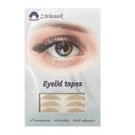 6MM Invisible Eyelid Tapes Stickers (One-sided Sticky), Self-adhesive Fiber Eyelid Correting Strips, Instant Eye Lid lift Without Surgery, Perfect for Hooded, Drooy Uneven Eyelids,260Pcs