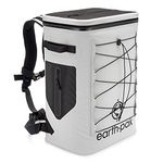 Earth Pak Insulated Backpack Cooler Holds 35 Cans for 72 Hours - Perfect Lunch or Drink Bag for Camping, Hiking, Fishing, Kayaking, Sports, or The Beach - 100% Waterproof Heavy Duty Construction by