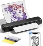 Phomemo M08F Wireless Tattoo Stencil Printer, Tattoo Printer Machine with 10Pcs Transfer Paper, Thermal Tattoo Stencil Printer for tattooing, Tattoo Transfer Printer Compatible with iPhone iPad PC
