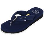 DOCTOR EXTRA SOFT Women's Care Orthopaedic Diabetic Comfortable MCR Flip-Flop Slippers FeelGood-60016-Navy-7UK