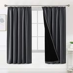 BellaHills 100% Blackout Curtains f
