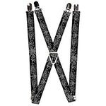 Buckle-Down Suspender - Skulls