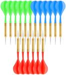 Accmor 18pcs Steel Tip Darts, Bar Dart, Darts Metal Tip Set, Metal Darts for Dartboard