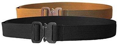 Elite Survival Systems CO Shooters Belt with Cobra Buckle, Black, Medium