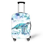 POLERO Sea Turtle Travel Case Cover Washable Dust Covers for Suitacase for Business Trips Size XL Fits for 29-32 inch