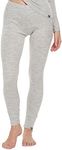 MERINNOVATION Merino Wool Base Layer Pants for Women 100% Merino Wool Thermal Underwear Bottom Elastic