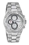 Titan Octane Chronograph Stainless Steel White Dial Men's Watch-NL9308SM01/NP9308SM01