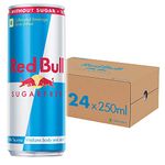 Red Bull Energy Drink, Sugarfree, 250 Ml (24 Pack)