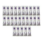 Asheva - 8" x 9" Individually Wrapped Moist Cotton Hot/Cold Refreshment Towel (Lavender, 25 Pack)