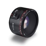 Yongnuo YN50MM F1.8 II Lens for Canon, 50mm F1.8C Large Aperture, AF/MF Standard Prime Lens for Canon