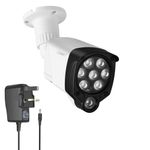 Lonnky 8-LED Infrared Illuminator, 30 M IR Light for Security Cameras (TAPO C200 C310, Reolink 410W), VR (Quest Series, VR2), PS5, 90° Night Vision, Includes 12 V 1 A Power Supply