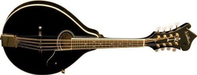 Washburn M1SDLB A-Style Mandolin (Black)
