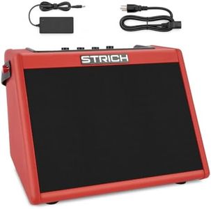 STRICH SDA-20 20W Drum Amplifier Speaker, Red