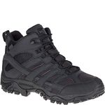 Merrell Men's Moab 2 Mid Tactical Waterproof Black Boot