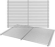 Utheer 19.5 Inch Grill Cooking Grates for Genesis 300 Series, Genesis E310 E320 E330 S310 S320 S330, Solid Rod Grill Grates Replacement for Weber 7524 7528