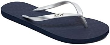 Roxy Women's Viva Tone Ii Beach & Pool Shoes, Blue Silver Sil, UK 5