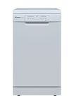 CANDY CDPH 2L1049W-80 Freestanding 10 Place Setting Slimline 45cm Dishwasher, 5 Programmes, Quick wash, White