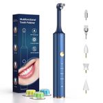 Tooth Polisher, Teeth whitening kit Multifunctional Teeth whitening Cleaning, Teeth Polisher Stain Remover with 5 Heads & 3 polishing Paste, Teeth Whitening Set for Polishing After Teeth Cleaning