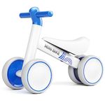 FAYDUDU Balance Bike for 1 Year Old Ride On Toy for 1 2 Years Old First Bike for Girls Boys Baby Bike Walker No Pedals Toddler Trike for 10-24 Months (Blue)