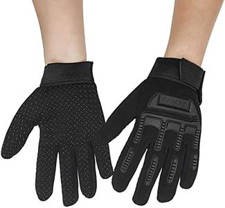 Long Keeper Kids Cycling Gloves - Full Finger Children Sports Gloves for Junior Boys Girls Youth, Anti-Slip Bike Gloves with Grip for Scooter Football Running Riding