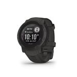 Garmin Instinct 2, Rugged Outdoor Watch with GPS, Built for All Elements, Multi-GNSS Support, Tracback Routing and More, Graphite