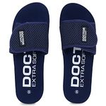 DOCTOR EXTRA SOFT Women's Orthopaedic and Diabetic Adjustable Strap Comfort Fitting Dr Flipflops and House Slippers for Women€™s and Girl€™s Slides OR-D-17-WOMEN-CUP-NAVY-7UK