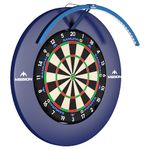 Mission Darts | Torus 120° | Bright White LED | Dart Board Lighting System | Portable | USB C. (Blue)