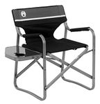 Coleman Aluminium Deck Chair with Side Table