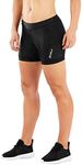 2XU Active 4.5" Tri Shorts Black/Black XL 4.5