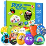 Jar Melo Rock Painting Kit; Non-Toxic; Hide and Seek Rock Art; Creative Colorful Magic Stone; Creative Gift; Arts and Crafts Kits for Adults and Kids
