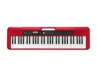 Casio CT-S200RDC5 61 Key Portable Electronic Keyboard in Red with Dance Music Mode