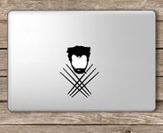 Fusion Graphix Wolverine Silhouette X-Men Laptop Vinyl Sticker (Black)