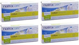 Natracare Tampons Reg With Applictr 16 ct (4 Pack)