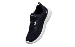 Neeman's Elevated Basics Sneakers for Men | Comfortable, Lightweight and Flexible | Casual Shoes for Men | Black UK7