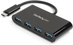 StarTech.com 4-Port USB-C Hub - Por