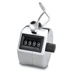 Oblivion 4-Digit Hand Tally Counter | Clicker Pitch Counter | Digital Clicker Counting, Manual Digital Counting |Clicker Counter for Counting Knitting, Coaching, Golf, Lap, Fishing