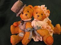 Enesco Cherished Teddies, Robbie & Rachel, Love Bears All Things, 911402