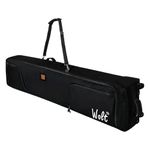 WOLT Rolling Ski Bag - Padded Snowboard Bag Carrier with Wheels for Air Travel, Fit to Double Pairs of Skis up to 175 or 190 cm