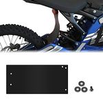 JESTOP Rear Fender, Rear Shock Absorption Mud Guard Mud Flap, Rear Shock-absorbing Dust Cover,Rear Shock Dirt Protector For Sur-Ron Surron Light Bee Segway X260 Dirt Bike, 11.2 × 5.3'', Black…