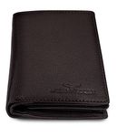 URBAN FOREST Toronto Dark Brown Mens Leather Wallet