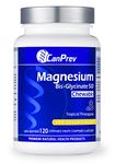 CanPrev Magnesium Bis-Glycinate 50 | 120 Chewable Tablets | Tropical Pineapple l Promote Relaxation & Calm