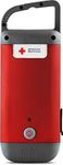 The American Red Cross Clipray the crank-powered clip-on flashlight and smartphone charger ARCCR100R-SNG Double Pack