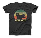 Deez Nuts Nutcracker Squirrel Deez Nutz Deezs Nut Funny T-Shirt NHU Womens, Mens Tanktop Sweatshirt Hoodie Black