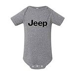 Jeep Baby Triblend Text Cotton Romp